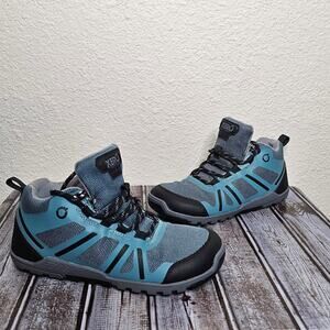 Xero Shoes Women's daylite hiker fusion hiking ankle boots blue teal size 7
